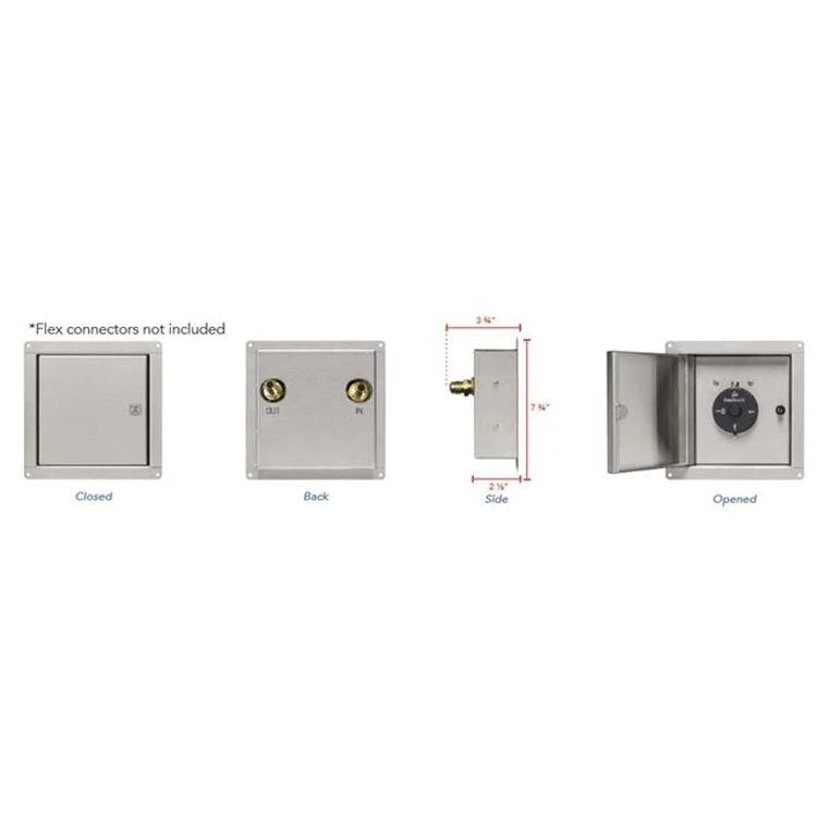 Fire Magic 5520-11T Gas Connection Box With Quick Disconnect & 1-Hour Timer 4 Fire Magic 5520-11T Gas Connection Box With Quick Disconnect & 1-Hour Timer - Image 2