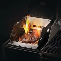 Napoleon 71302 Small Side Burner Windshield And Skewer Rack -Grill Genius Store 71302 c 06 22