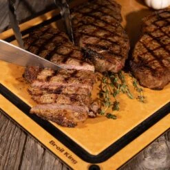 Broil King 68422 Wood Fiber Cutting And Serving Board -Grill Genius Store bk 68422 d 10 22