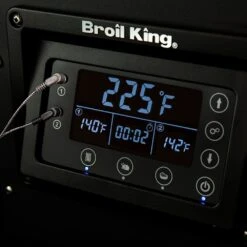 Broil King 494051 Crown Pellet 500 Smoker And Grill -Grill Genius Store bk baron pellet controlpanel smoke a 06 20 1