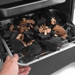 Broil King SMK-VERT Smoke Vertical Gas Smoker, 15-Inches -Grill Genius Store bk smokeverticalcharcoal charcoal tray b 06 20