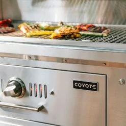 Coyote Stainless Steel Freestanding Charcoal Grill, 36-Inch (C1CH36-C1CH36CT) -Grill Genius Store c1ch36 c1ch36ct ls e 07 21