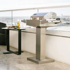 Coyote Stainless Steel Electric Grill Pedestal, 35.5-Inch (C1ELCT21) -Grill Genius Store c1elct21 e 07 21