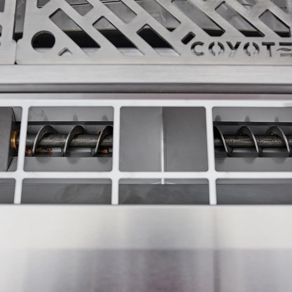 Coyote Stainless Steel Built-In Pellet Grill, 28-Inch (C1P28) 6 Coyote Stainless Steel Built-In Pellet Grill, 28-Inch (C1P28) - Image 4