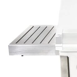 Hestan GCR30 Double Drawer And Door Cart, 30-Inches 9 Hestan GCR30 Double Drawer And Door Cart, 30-Inches -Grill Genius Store cart side table extended 2