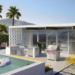 Aspire By Hestan ECD36 Double Door Grill Cart For 36-Inch Aspire Grill Head -Grill Genius Store ecd30 config ls b 02 22 5