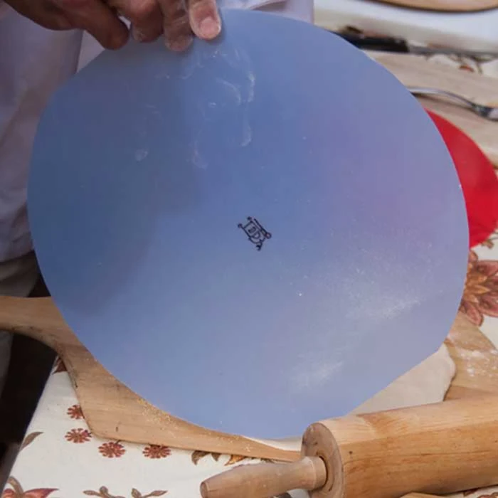 HPC Fire FDP-DOUG-SHEETS Forno De Pizza Set Of Two Plastic Pizza Dough Rolling Sheets, 12-Inch Diameter 3 HPC Fire FDP-DOUG-SHEETS Forno De Pizza Set Of Two Plastic Pizza Dough Rolling Sheets, 12-Inch Diameter