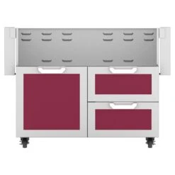 Hestan GCR42 Double Drawer And Door Cart, 42-Inches