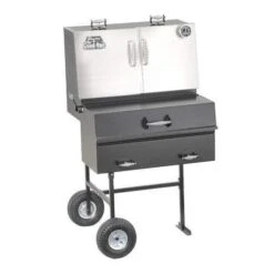 The Good-One The Heritage Oven Generation III Natural Wood Smoker And Grill, Freestanding