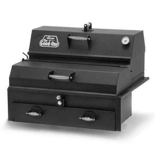 The Good-One Generation III Open Range Natural Wood Smoker And Grill, Built In 3 The Good-One Generation III Open Range Natural Wood Smoker And Grill, Built In