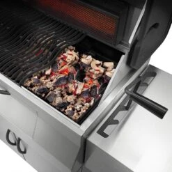 Napoleon PRO605CSS Professional Charcoal Grill On Cart -Grill Genius Store pro605css feat b 06 20