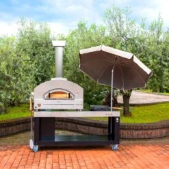 Alfa ACTAVO-130 51-Inch Stainless Steel Base & Prep Station Cart -Grill Genius Store table ls