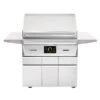 Twin Eagles TEPG36-TEPGB36 36-Inch Freestanding Pellet Smoker/Grill On Grill Base -Grill Genius Store tepg36 temc18 a