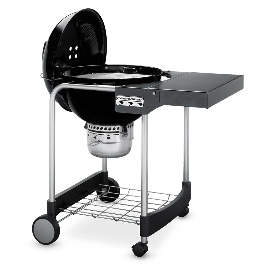 Weber Performer Freestanding Charcoal Grill With Prep Area, 22-Inch (WEB-15301001) 6 Weber Performer Freestanding Charcoal Grill With Prep Area, 22-Inch (WEB-15301001) - Image 4