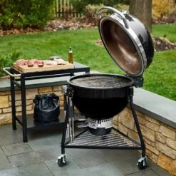 Weber Summit Kamado E6 Freestanding Charcoal Grill, 24-Inch (WEB-18201001) 11 Weber Summit Kamado E6 Freestanding Charcoal Grill, 24-Inch (WEB-18201001) -Grill Genius Store web 18201001 d 05 22
