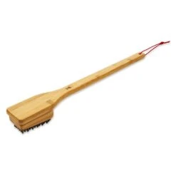 Weber 18-Inch Bamboo Grill Brush (WEB-6276) -Grill Genius Store web 6276 c 05 22