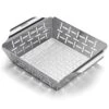 Weber Stainless Steel Small Deluxe Grilling Basket (WEB-6481) -Grill Genius Store web 6481 a 05 22