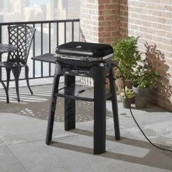 Weber Lumin Stand With Side Table (WEB-6619) -Grill Genius Store web 6619 e 04 23